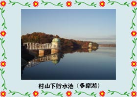村山下貯水池（多摩湖）の写真