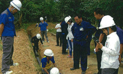 ミャンマー・ヤンゴンでの無収水対策事業